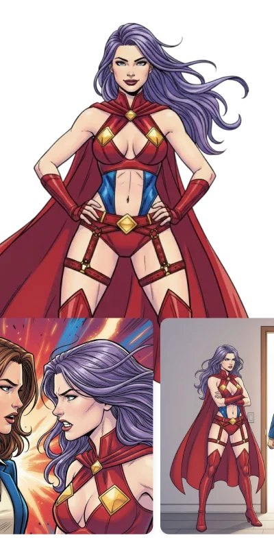 AI Character Creator — Design Consistent Comic Characters